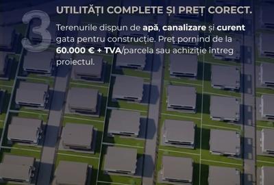 Teren autorizatie duplex, 500mp, utilitati, Chinteni - 4