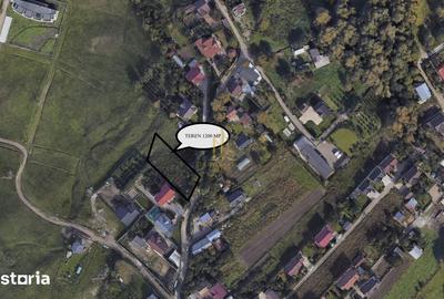 Teren de 1200 mp, în Obcini