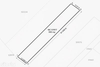 Teren de 990 mp, în Sântana de Mureș