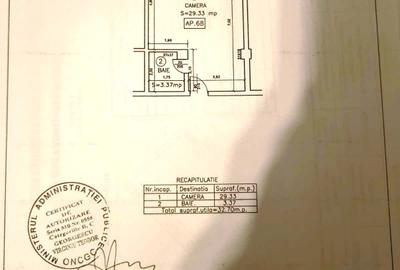 Andronache - Colentina - Garsoniera 33 mp - moderna  -  Centrala proprie - 13