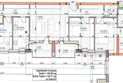 Ap 4 camere / 120mp utili/ 3 bai /dressing / Metrou 1 Decembrie 1918 - 2