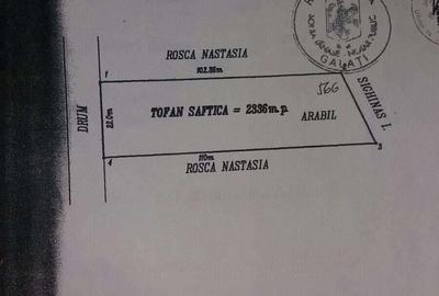 Teren de 2400 mp, în Braniștea - 1