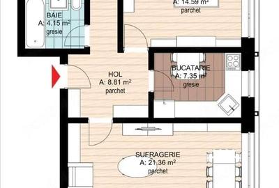 Apartament cu 2 camere decomandat în Central - 5
