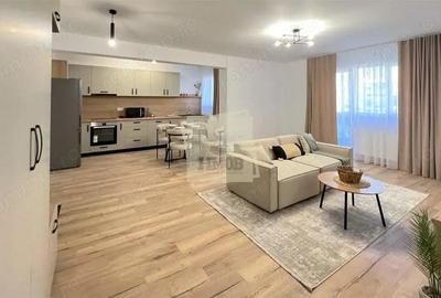 Apartament mobilat 60 mp utili la etajul 1 cu 2 camere terasa 12 mp - 1