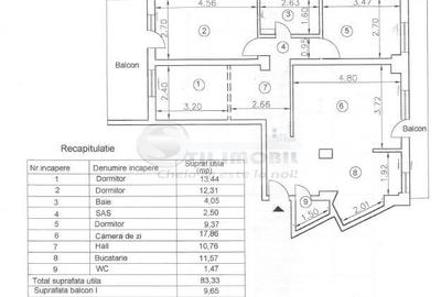 Apartament cu 4 camere în Ultracentral - 8