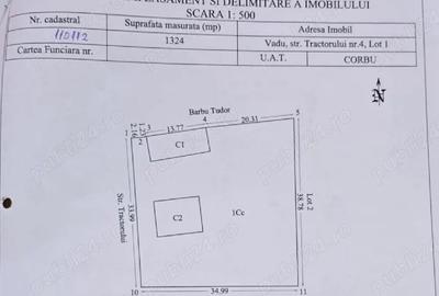 Teren de 1100 mp, în Vadu - 3