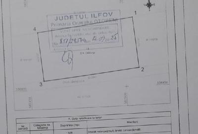Otopeni, Padure,teren 1300 mp, D 20 m - 1