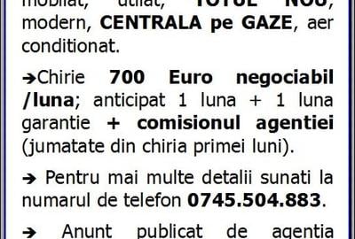 Tomis Plus, decomandat, 2 camere, mobilat, gaze, inchirieri Constanta - 6