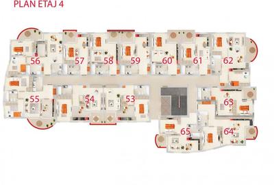Apartament cu 3 camere in bloc nou ARED - 3