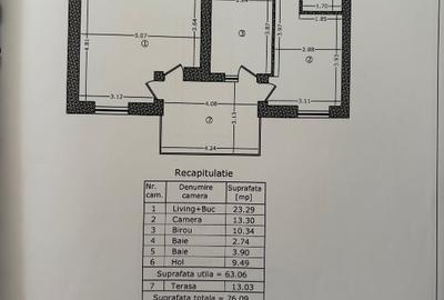 Apartament cu 3 camere decomandat, mobilat în P-ta Presei Libere - 6