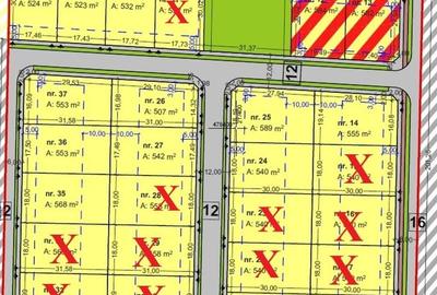 Teren Construcții intravilan de 540 mp, în Exterior Est - 2