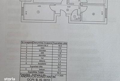 Apartament cu 3 camere decomandat în Tătărași - 2