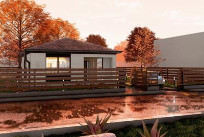 Casă Parter -  Modernă - Strada Asfaltata - Comuna Berceni - 3