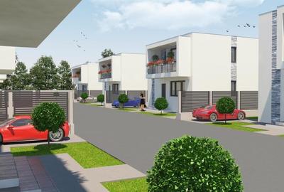 Ansamblu 8 case la structura, 3298mp teren, autorizatie valabila - 12