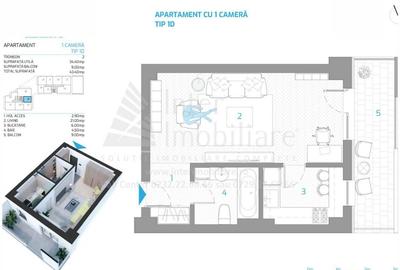 Apartament cu 1 camera bloc nou finalizat Rond Vechi Cod 160278 - 2