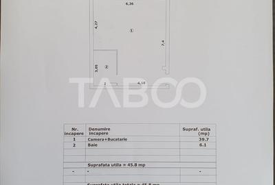 Studio de vanzare 46 mp utili constructie noua 2025 - 1