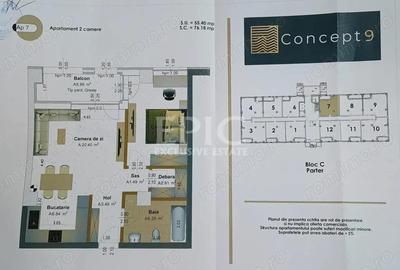 Apartament 2 camere / Bloc nou / Parter/ Zona Tudor/ Concept 9 - 10