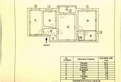 Apartament 3 camere Cernavoda - 1