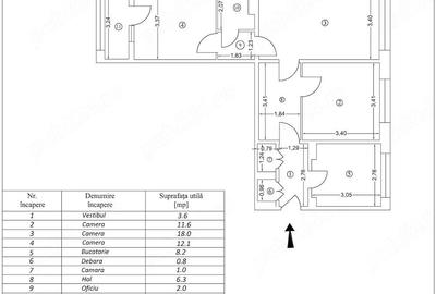 Apartament cu 3 camere semidecomandat în Theodor Pallady - 1