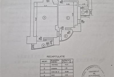 Apartament cu 2 camere decomandat în Octavian Goga