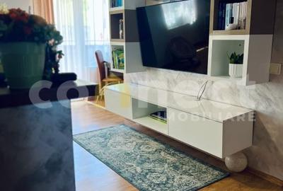 Apartament cu 3 camere semidecomandat, mobilat în Florești - 1