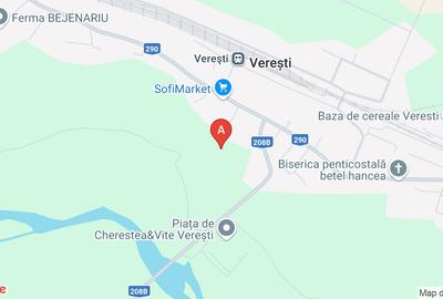 Vând teren pentru construcții casă comuna Verești