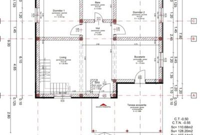 Casă individuală cu 3 camere cu Canalizare în Nord - 8