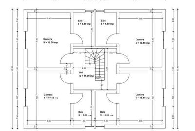 Teren Intravilan Becicherecu Mic Cu Proiect Si Autorizatie,Fundatie Finalizata - 1
