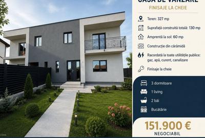 Duplex cu 4 camere cu Canalizare în Est - 1