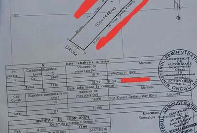 Casă cu 3 camere în Mihăilești - 1