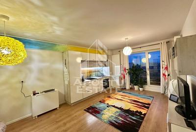 Apartament cu 2 camere semidecomandat, mobilat în Torontalului