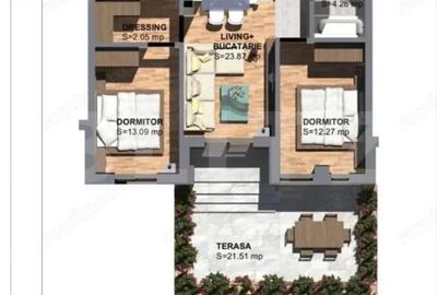 Apartament cu 3 camere decomandat în Torontalului - 1