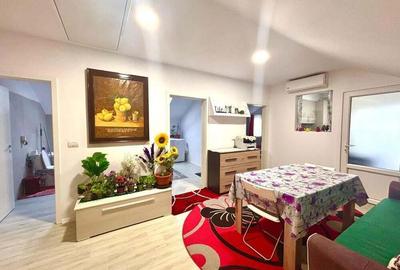 Apartament 3 camere, mobilat - 800e/ mp -Sanmihaiu Roman Comision 0% - 2