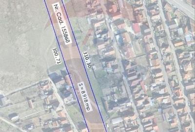 De vanzare Teren 8918 mp intravilan in Oradea -Str. Clujului