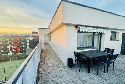 Apartament la cheie cu terasa de 44 mp,2 camere,bloc nou - 9
