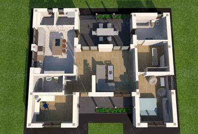 Casă cu 4 camere cu Teren 4174 Mp în Slătioarele - 7