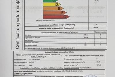 Apartament cu 3 camere, 2 bai, 2 balcoane Bariera, decomandat - 15