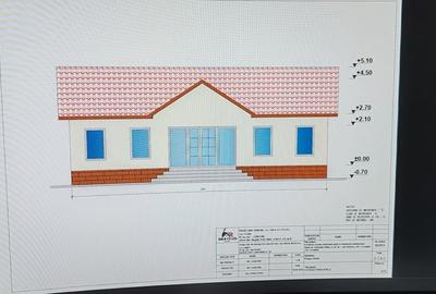 Casă cu 4 camere cu Teren 1000 Mp în 23 August - 1
