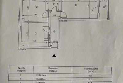Apartament cu 2 camere decomandat în Central