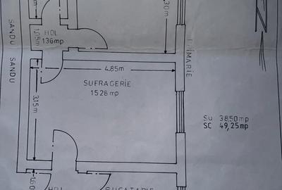 Apartament 2 camere semidecomandat ideal pentru locuit sau investi?ie - 1