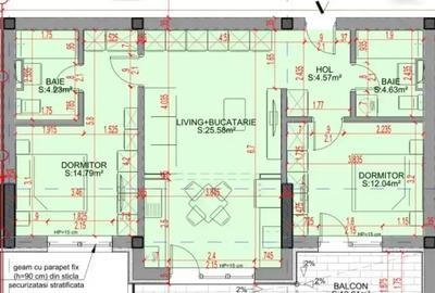 Apartament cu 3 camere semidecomandat în Theodor Pallady - 2