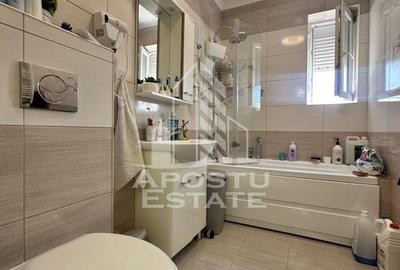 Apartament cu 2 camere mobilat cu bucatarie inchisa in Giroc la asfalt - 11
