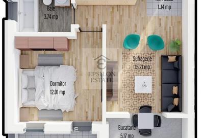 Ap. 2 cam. martie 2026 zona Militari Residence - 4