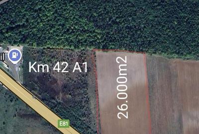 Teren de 26000 mp, în Exterior Vest - 1