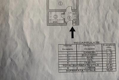 Garsoniera piata Minis - 2