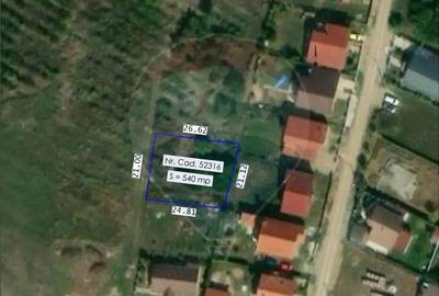 De vanzare teren intravilan 540 mp in Paleu
