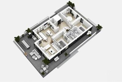 Oferta de inchiriere - Penthouse zona Parc Sub Arini -Sibiu - 5
