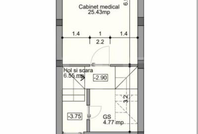 Spatiu medical, 145 mp utili, zona Centrala - 4