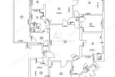 Apartament cu 6 camere decomandat în Calea Plevnei - 18