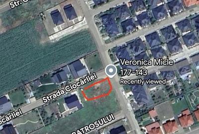 Teren de 700 mp, în Miroslava